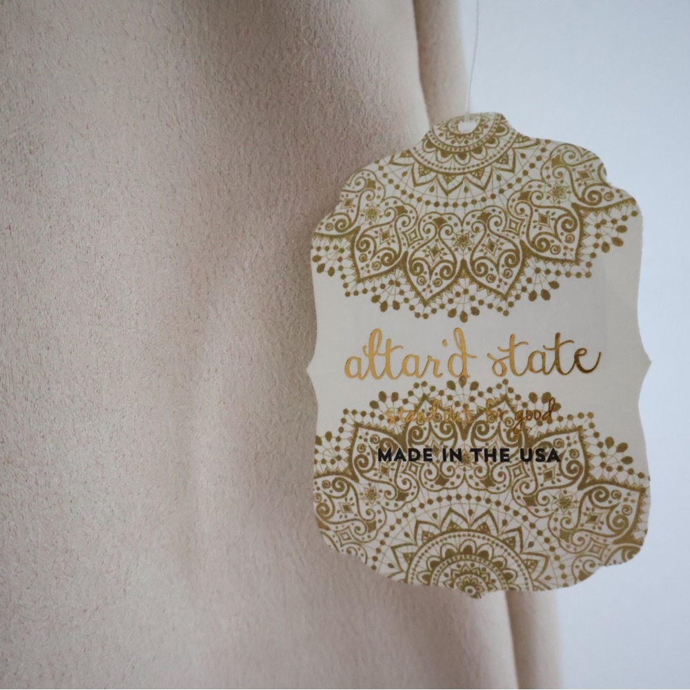 NWT Altar'd Stare LOLA Skirt Tapioca Medium (M) Zipper in Front - Picture 10 of 10